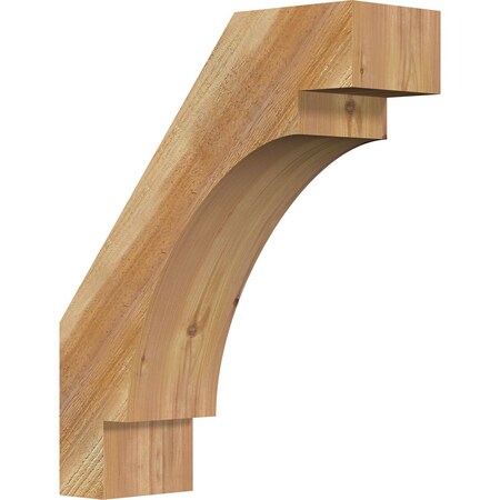 6"W x 18"D x 22"H Merced Rough Sawn Knee Brace, Western Red Cedar